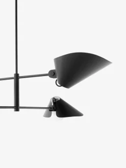 &Tradition Bonnet SC93 ljuskrona, svart