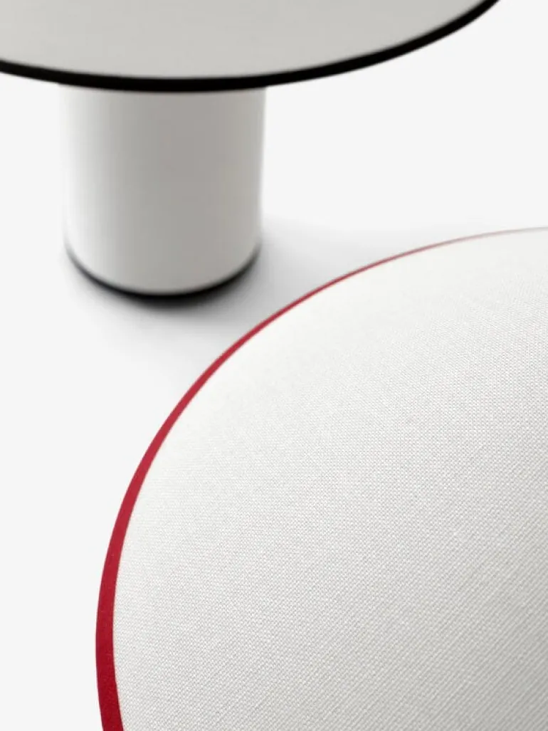 &Tradition Colette ATD6 bordslampa, vit - merlot