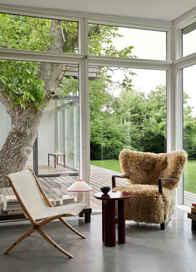 &Tradition Colette ATD6 bordslampa, vit - merlot