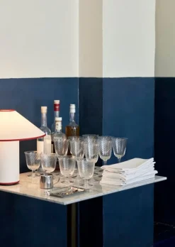 &Tradition Colette ATD6 bordslampa, vit - merlot