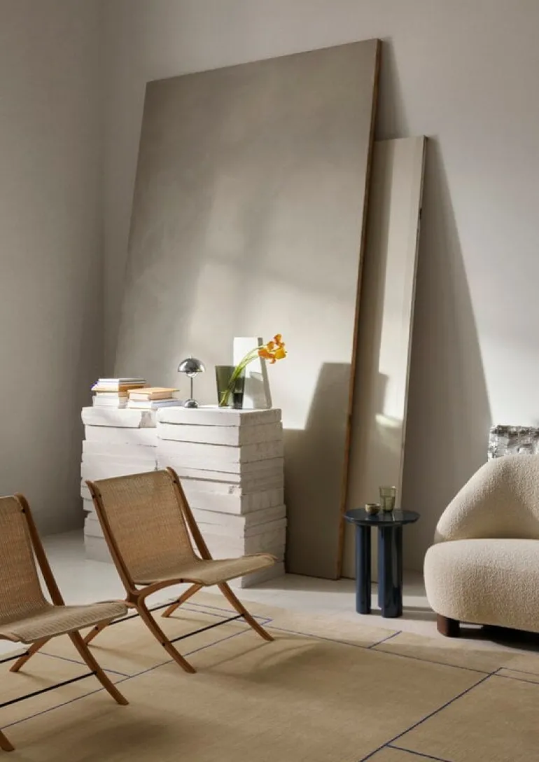 &Tradition Cruise AP11 matta, 240 x 240 cm, Bombay gyllenbrun