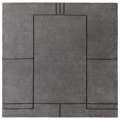 &Tradition Cruise AP11 matta, 240 x 240 cm, Colombo gråblå