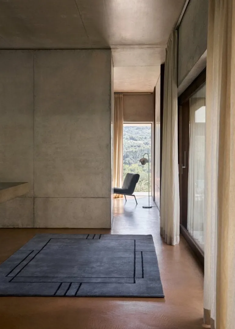 &Tradition Cruise AP11 matta, 240 x 240 cm, Colombo gråblå