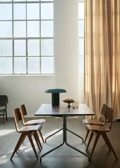 &Tradition Daystak RD1, stol, bok - valnöt