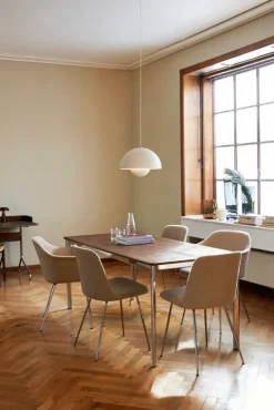 &Tradition Drip HW58 bord, svart - bronsfärgad aluminium