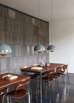 &Tradition Drip HW59 bord, svart - bronsfärgad aluminium