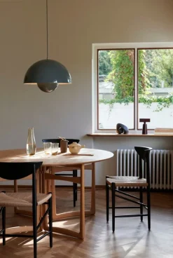 &Tradition Drop Leaf HM6 matbord, vitoljad ek