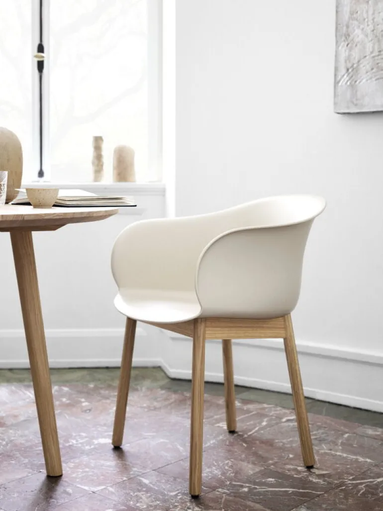 &Tradition Elefy JH30 stol, vit - ek