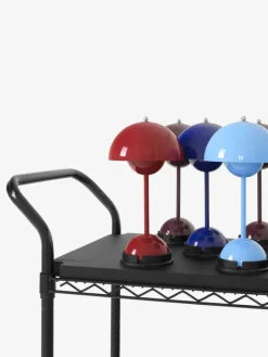 &Tradition Flowerpot VP9 bärbar bordslampa, koboltblå