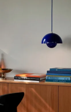 &Tradition Flowerpot VP1 pendellampa, koboltblå