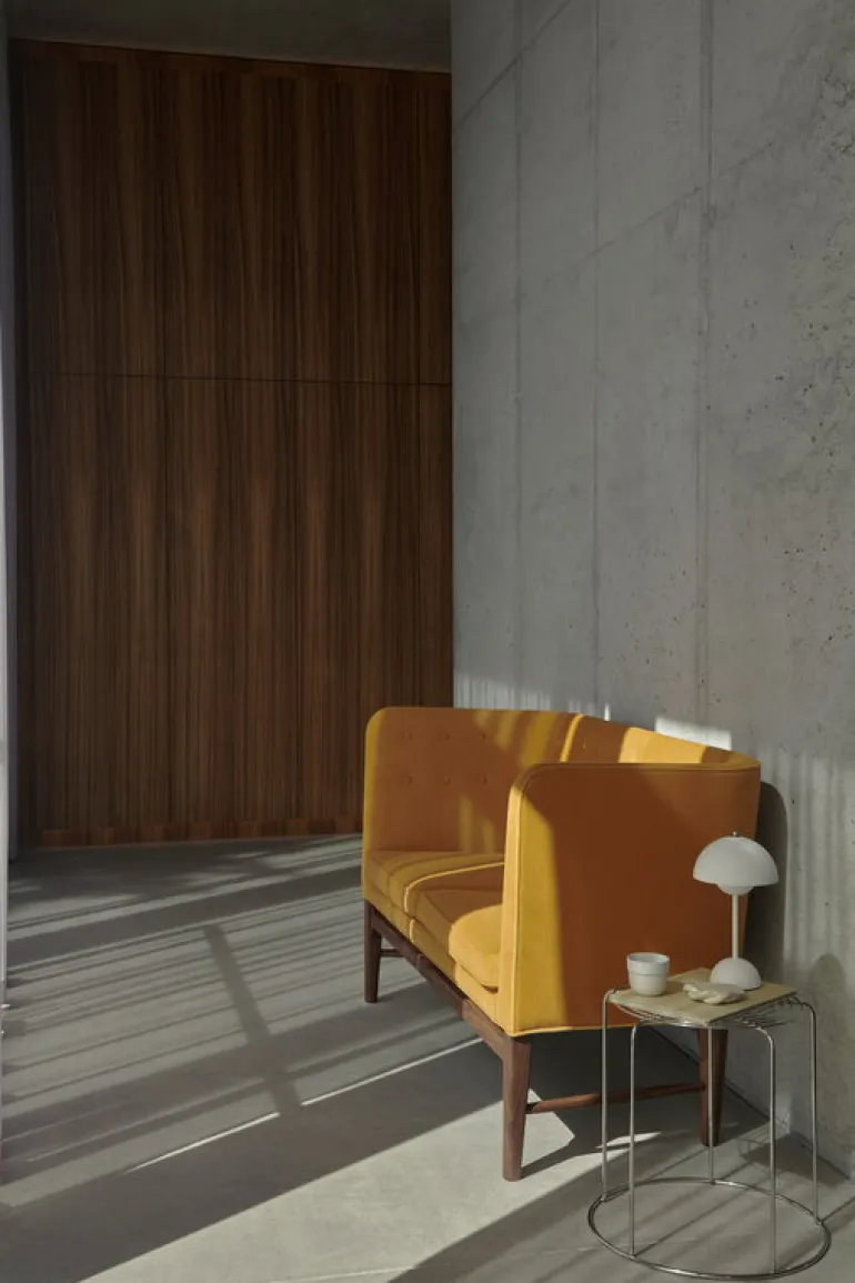 &Tradition Flowerpot VP9 bärbar bordslampa, matt vit