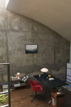 &Tradition Flowerpot VP9 bärbar bordslampa, matt vit