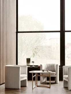 &Tradition Flowerpot VP9 bärbar bordslampa, grey beige