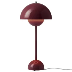 &Tradition Flowerpot VP3 bordslampa, mörklila