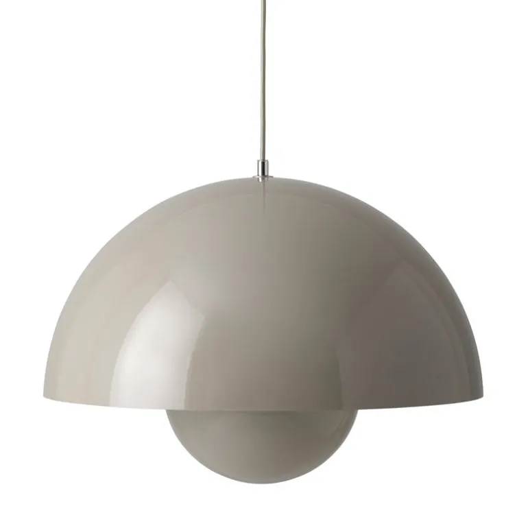 &Tradition Flowerpot VP2 pendellampa, grey beige