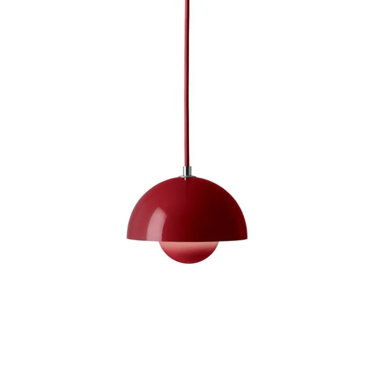 &Tradition Flowerpot VP10 pendellampa, cinnoberröd