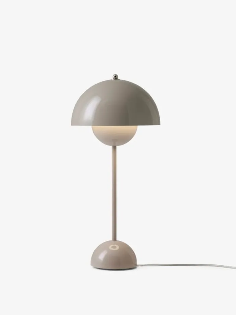 &Tradition Flowerpot VP3 bordslampa, gråbeige