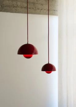 &Tradition Flowerpot VP1 pendellampa, mörklila