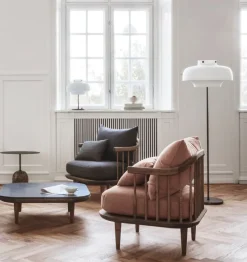 &Tradition Fly SC10 fåtölj, rökt ek - Hot Madison 093