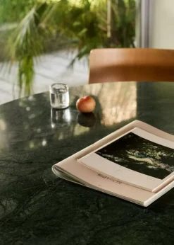 &Tradition In Between SK12, bord, brons - grön marmor