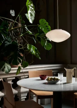 &Tradition In Between SK19 bord, svart - vit marmor