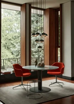 &Tradition In Between SK19 bord, svart - vit marmor