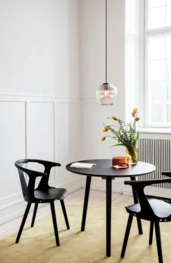 &Tradition In Between SK3 bord 90 cm, svart ek