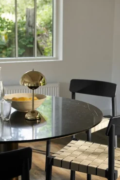 &Tradition In Between SK19 bord, svart - svart marmor