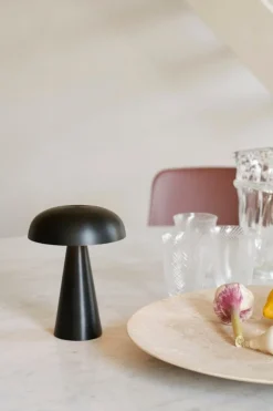 &Tradition In Between SK20 bord, svart - vit marmor