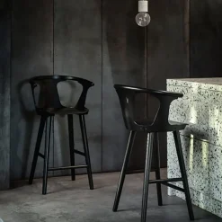 &Tradition In Between SK7 barstol, 65 cm, rökt ek