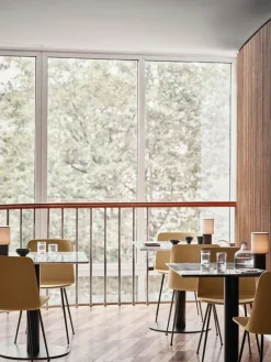 &Tradition In Between SK16 bord, svart - vit marmor