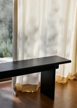 &Tradition Ita OS5 bänk, 170 x 30 cm, mörk betsad ek