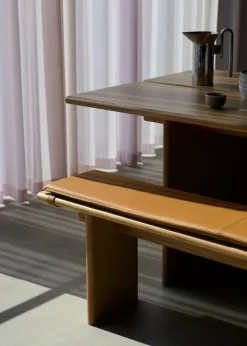 &Tradition Ita OS5 sittdyna, 170 x 30 cm, Noble cognac-läder