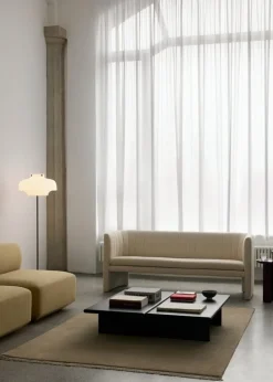 &Tradition Ita OS4 soffbord, 110 x 110 cm, mörk betsad ek