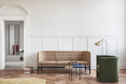 &Tradition Loafer SC23 fåtölj, Ritz 7307 Moss green