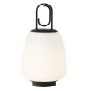 &Tradition Lucca SC51 bordslampa, opal - svart