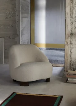 &Tradition Margas LC1 loungefåtölj, svartlackerad ek - Gentle 133