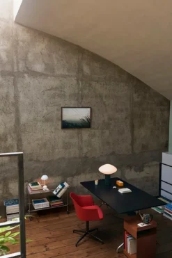 &Tradition Mist bordslampa AP17, Guatemala Verde-marmor - opalglas