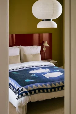 &Tradition Momento JH46, pläd, 130 x 180 cm, midnattsblå