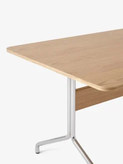 &Tradition Pavilion AV24 bord, krom - lackerad ek