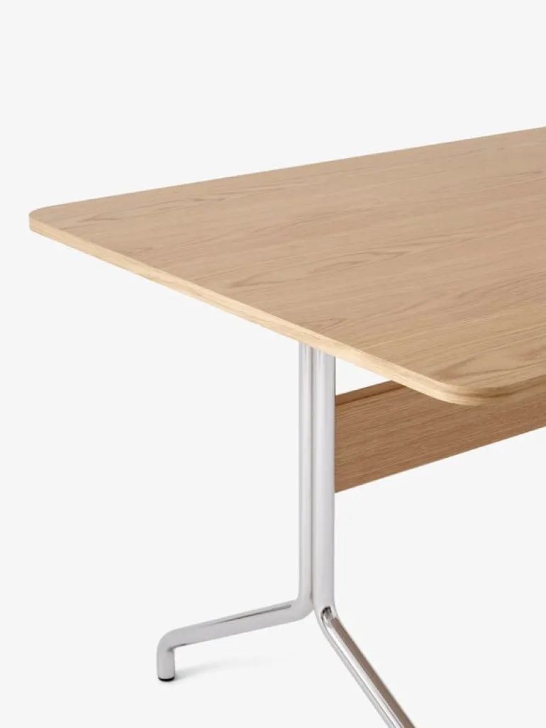 &Tradition Pavilion AV24 bord, krom - lackerad ek