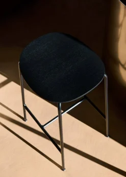 &Tradition Pavilion AV37 barpall, 68 cm, svartlackad ek