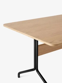 &Tradition Pavilion AV18 bord, svart - lackerad ek