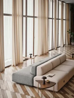 &Tradition Pinwheel HM7 sidobord, vitoljad ek