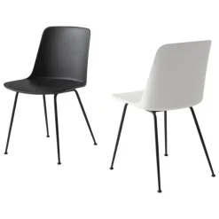 &Tradition Rely Outdoor HW70 stol, svart