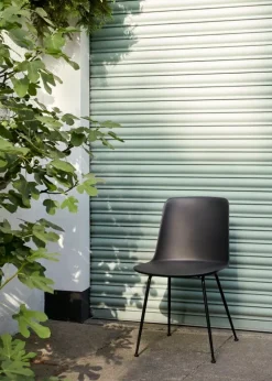 &Tradition Rely Outdoor HW70 stol, svart