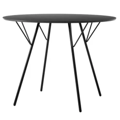 &Tradition RFH RD6, terrassbord, 97 cm, svart - svart laminat