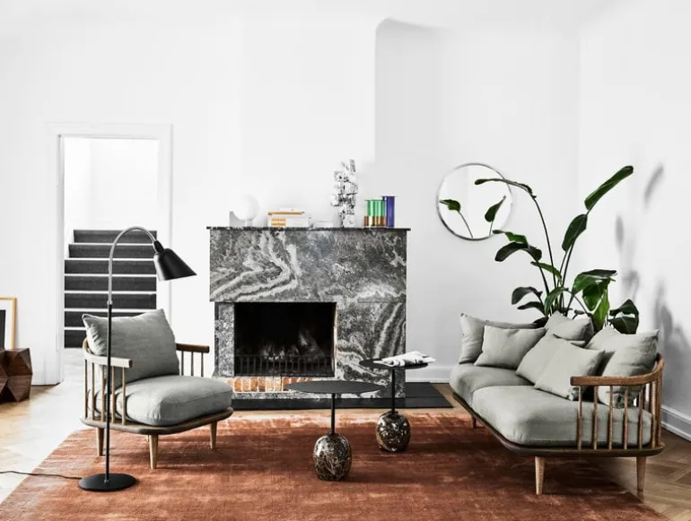 &Tradition Sillon SH5 spegel 66 cm, krom