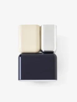 &Tradition Tabata LN10, vägglampa, djupblå - elfenbensvit