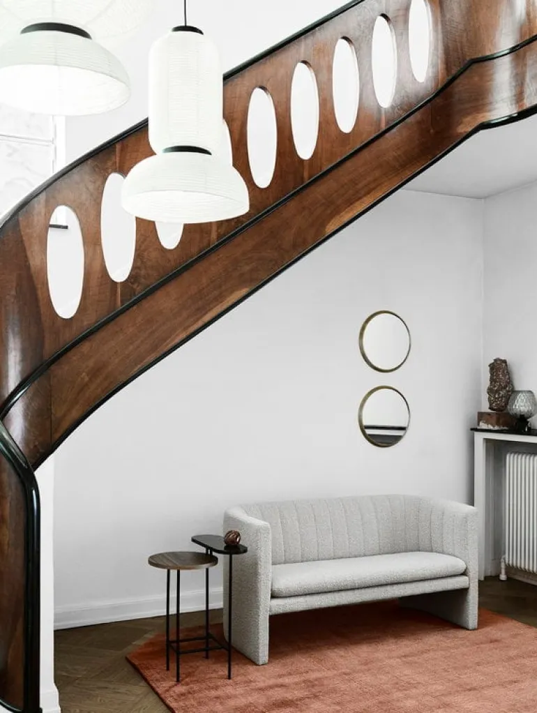 &Tradition The Moor matta AP6, 240 x 240 cm, röd ljung